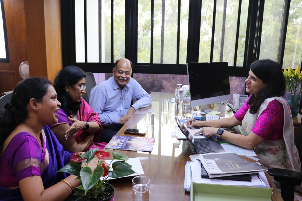 Meeting & discussion with Ms. Khushboo G Chowdhary