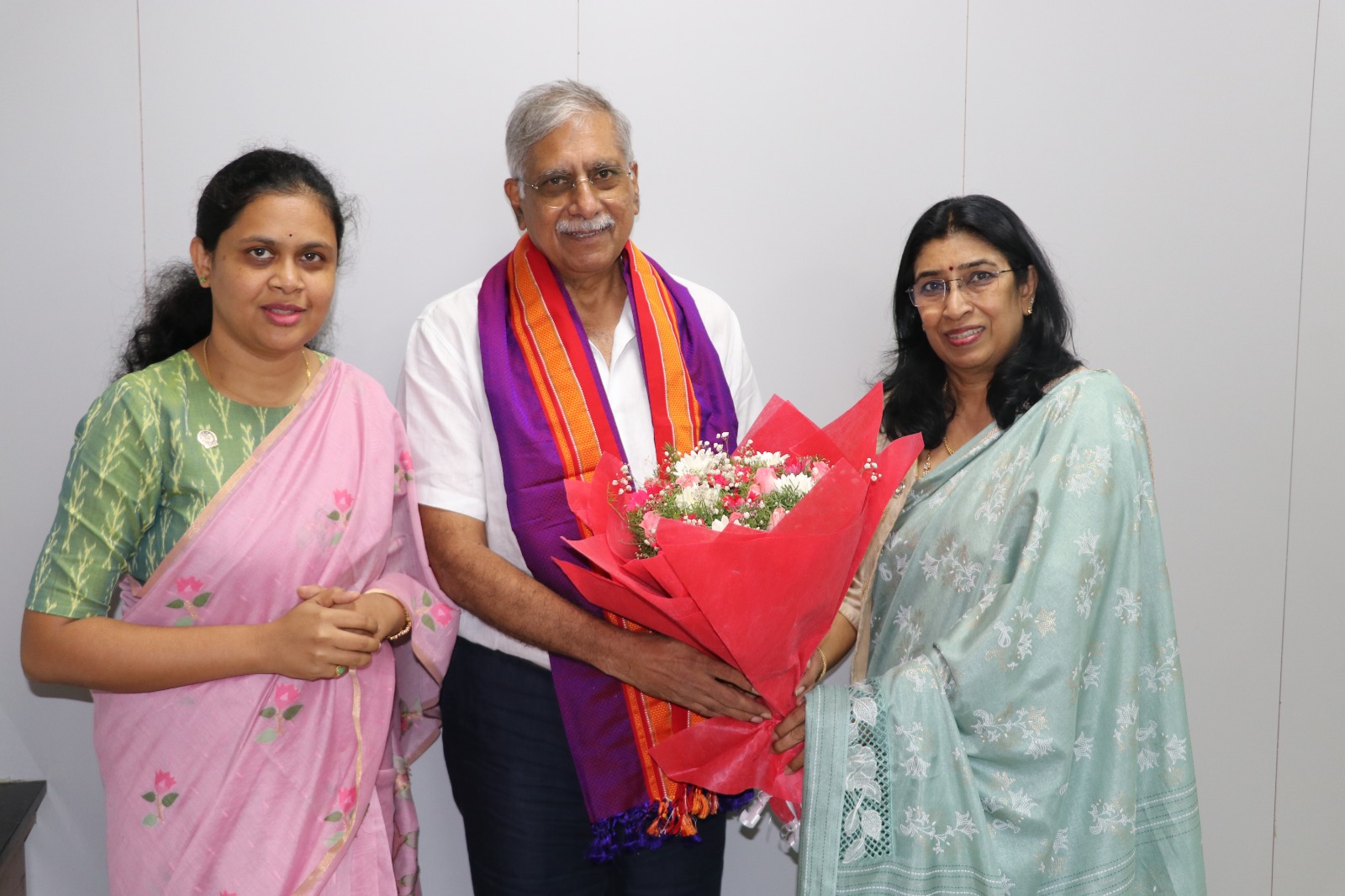 Ms. Uma Reddy, President FKCCI & Rtn Tejashree, Chairperson- Skill Development Committee with F.R. Singhvi, Co-Promoter and Joint Managing Director of Sansera Engineering Limited